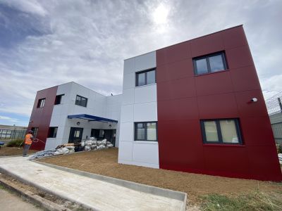 Bardage bâtiment administratif (Maison d’arrêt - Nanterre)